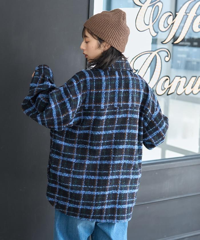 CPO格紋襯衫夾克