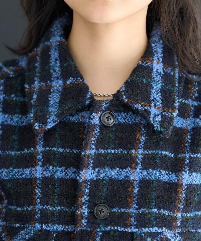 CPO格紋襯衫夾克