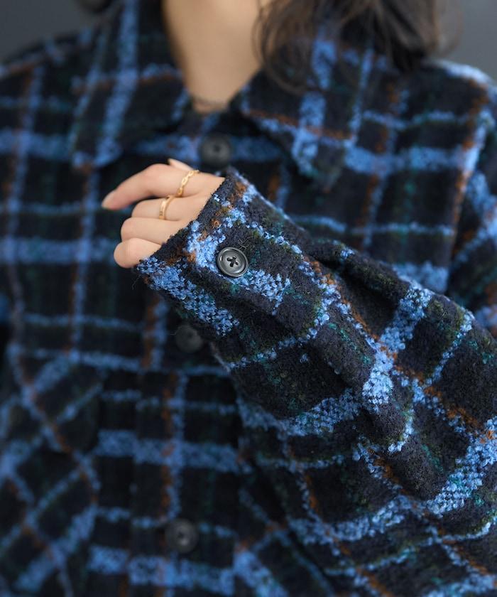 CPO格紋襯衫夾克