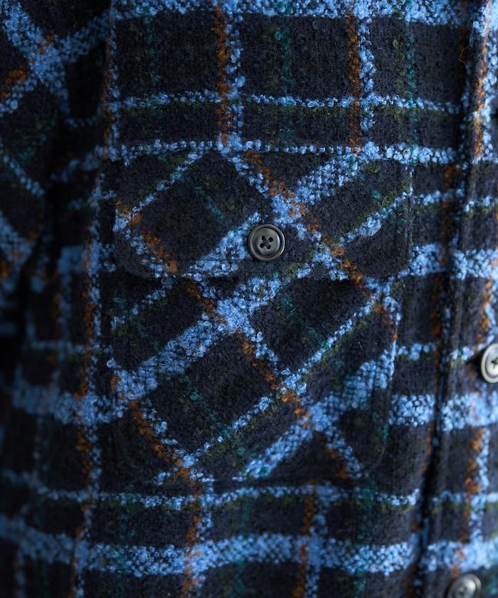 CPO格紋襯衫夾克