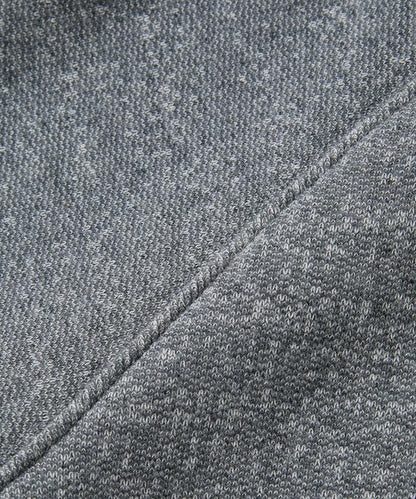 COMFORT HEATHER 復古風格內刷毛插肩圓領衛衣