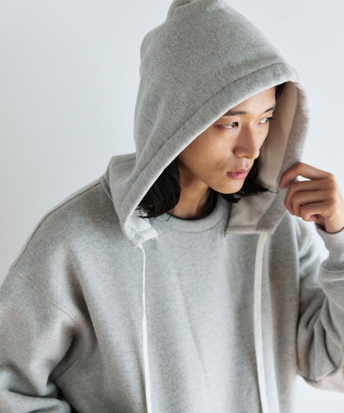 COMFORT HEATHER 復古風格加絨連帽衛衣