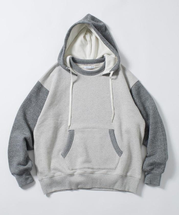 COMFORT HEATHER 復古風格加絨連帽衛衣