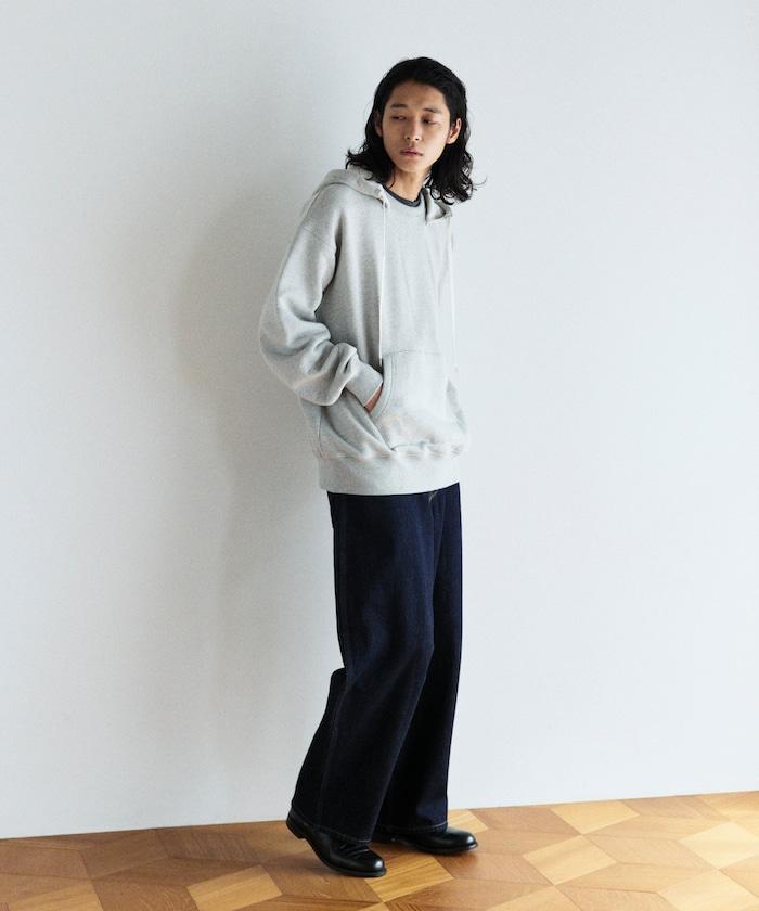 COMFORT HEATHER 復古風格加絨連帽衛衣