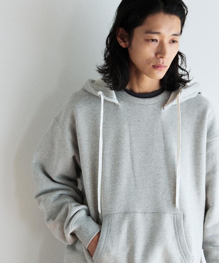 COMFORT HEATHER 復古風格加絨連帽衛衣