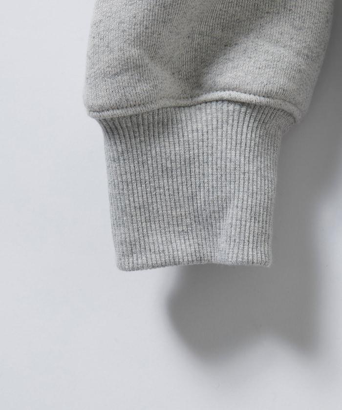 COMFORT HEATHER 復古風格 內刷毛 拉鍊連帽衛衣