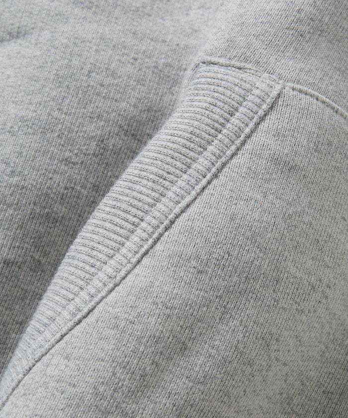 COMFORT HEATHER 復古風格 內刷毛 拉鍊連帽衛衣