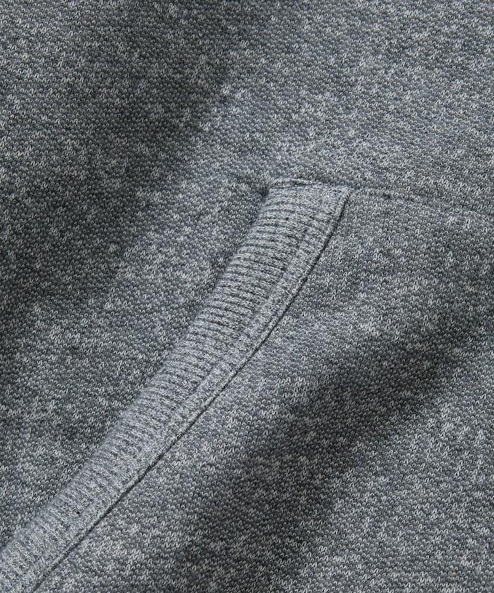 COMFORT HEATHER 復古風格 內刷毛 拉鍊連帽衛衣