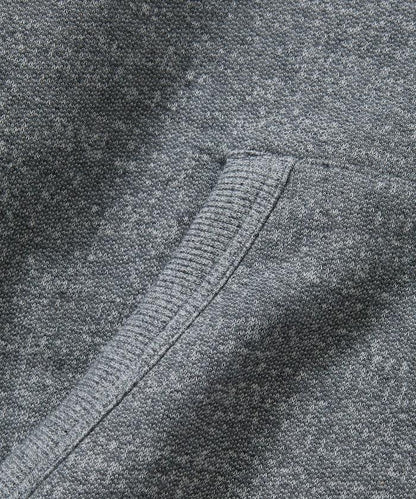 COMFORT HEATHER 復古風格 內刷毛 拉鍊連帽衛衣