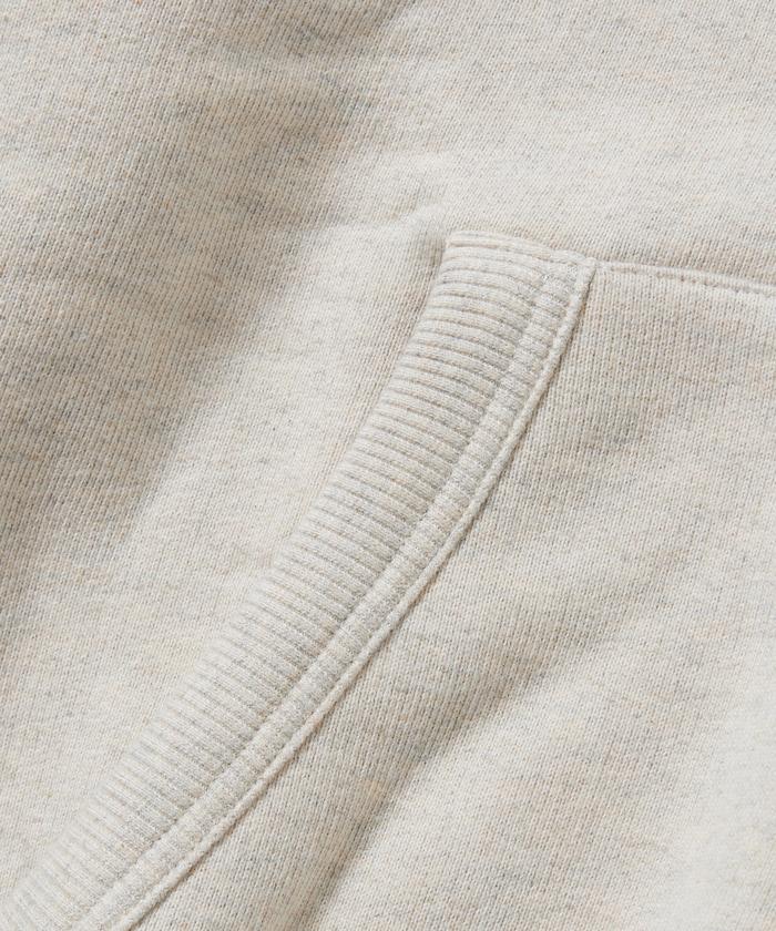 COMFORT HEATHER 復古風格 內刷毛 拉鍊連帽衛衣