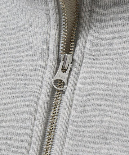 COMFORT HEATHER 復古風格加絨半拉鍊衛衣