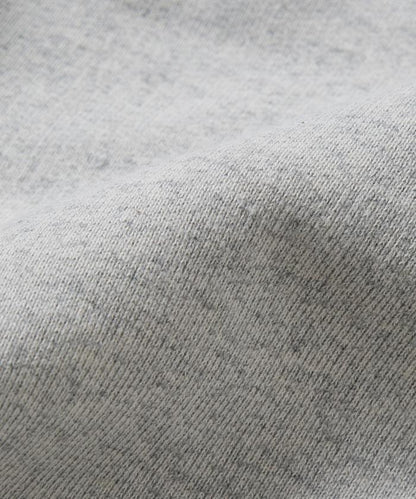 COMFORT HEATHER 復古風格加絨半拉鍊衛衣