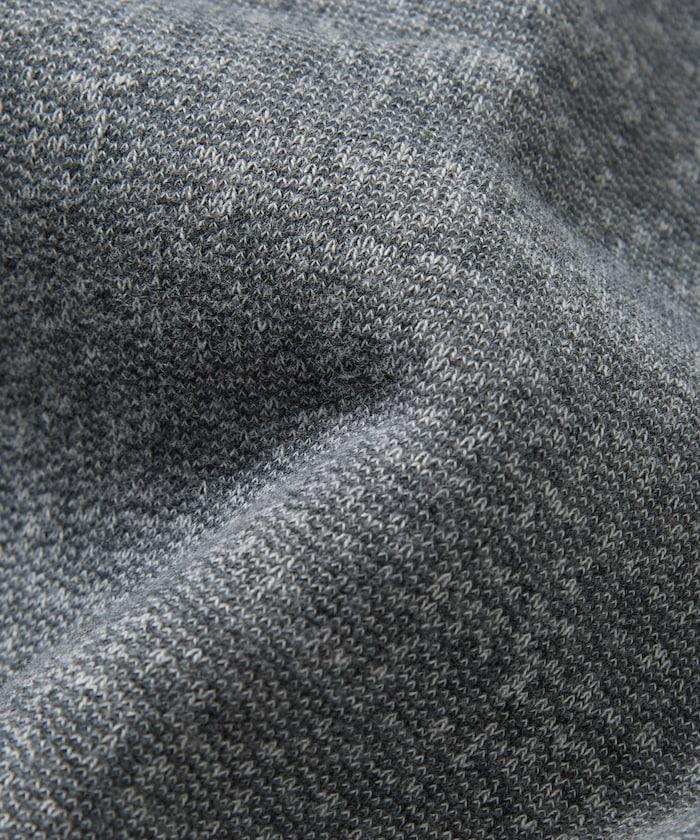 COMFORT HEATHER 復古風格加絨半拉鍊衛衣