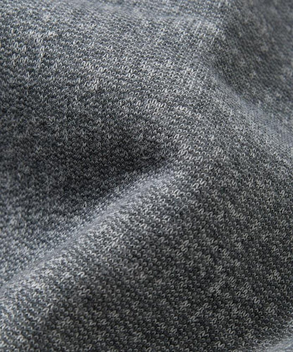 COMFORT HEATHER 復古風格加絨半拉鍊衛衣