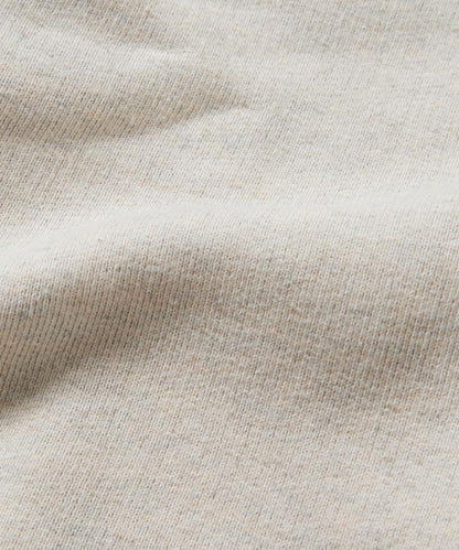 COMFORT HEATHER 復古風格加絨半拉鍊衛衣