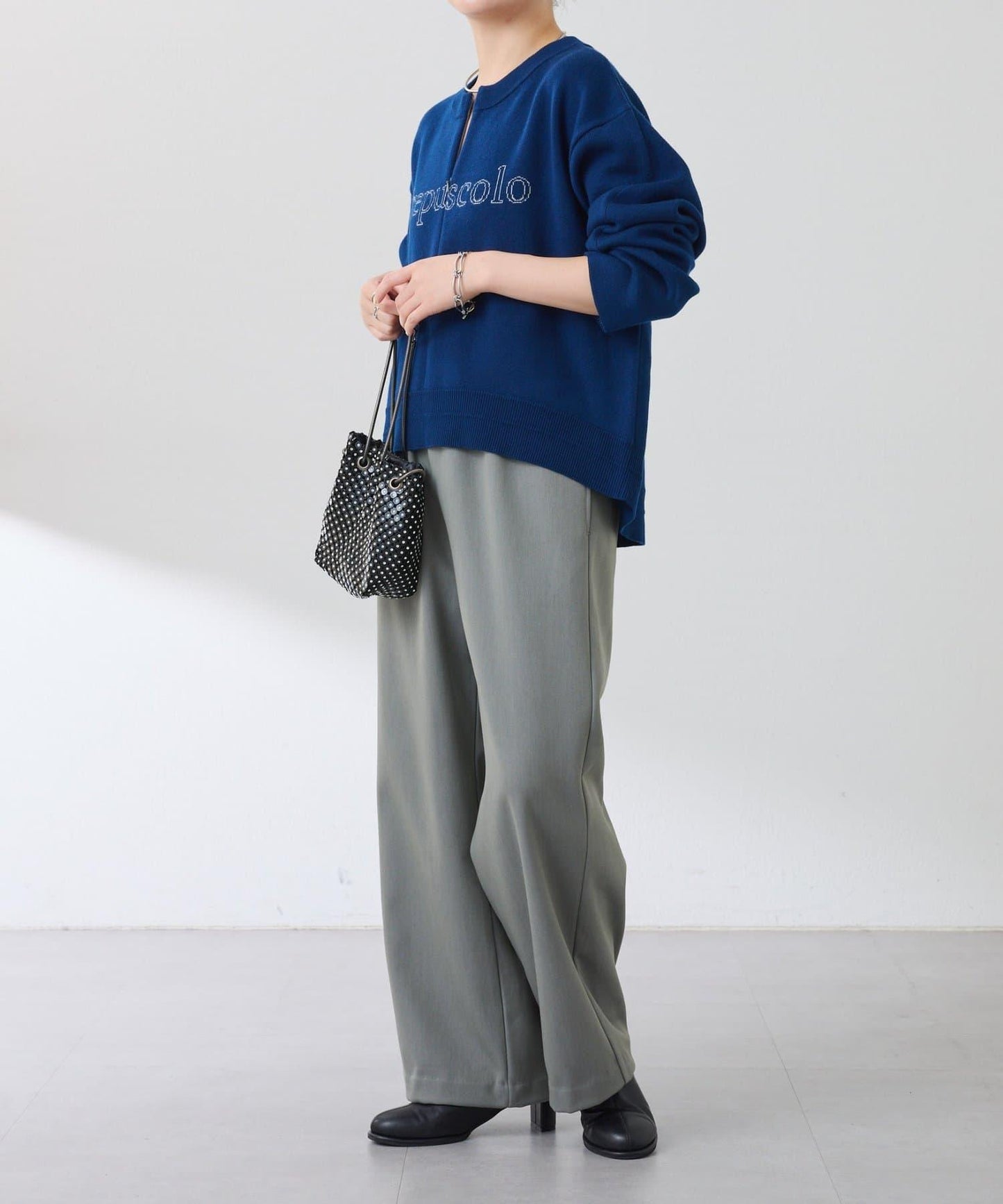 【可調節腰圍】加絨粘合休閒褲