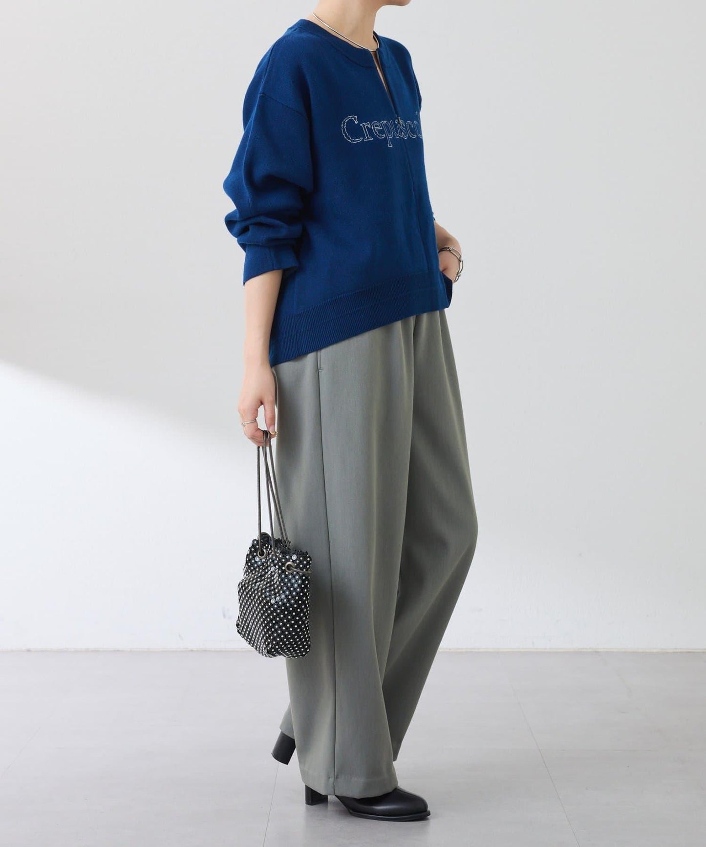 【可調節腰圍】加絨粘合休閒褲