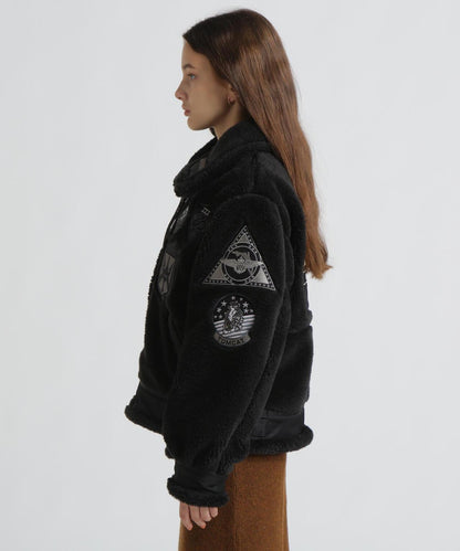 WOMAN RETORO BOA B-3 TOPGUN