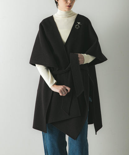 羊毛羊絨雙面披肩
