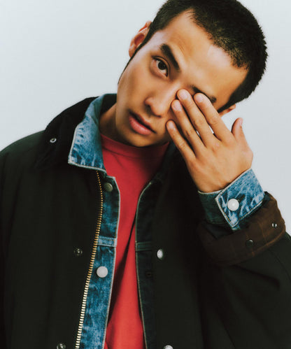Barbour×URBAN RESEARCH 加厚寬鬆BEAUFORT夾克