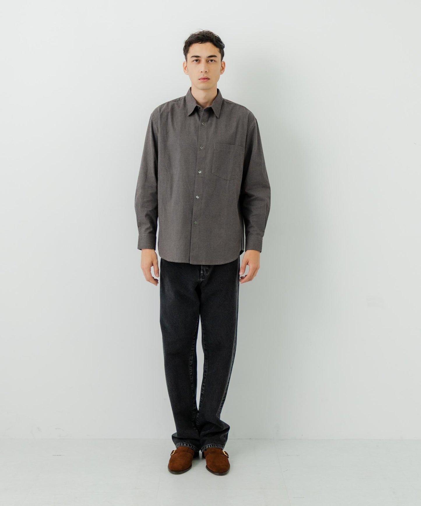 『UR TECH』磨毛棉襯衫