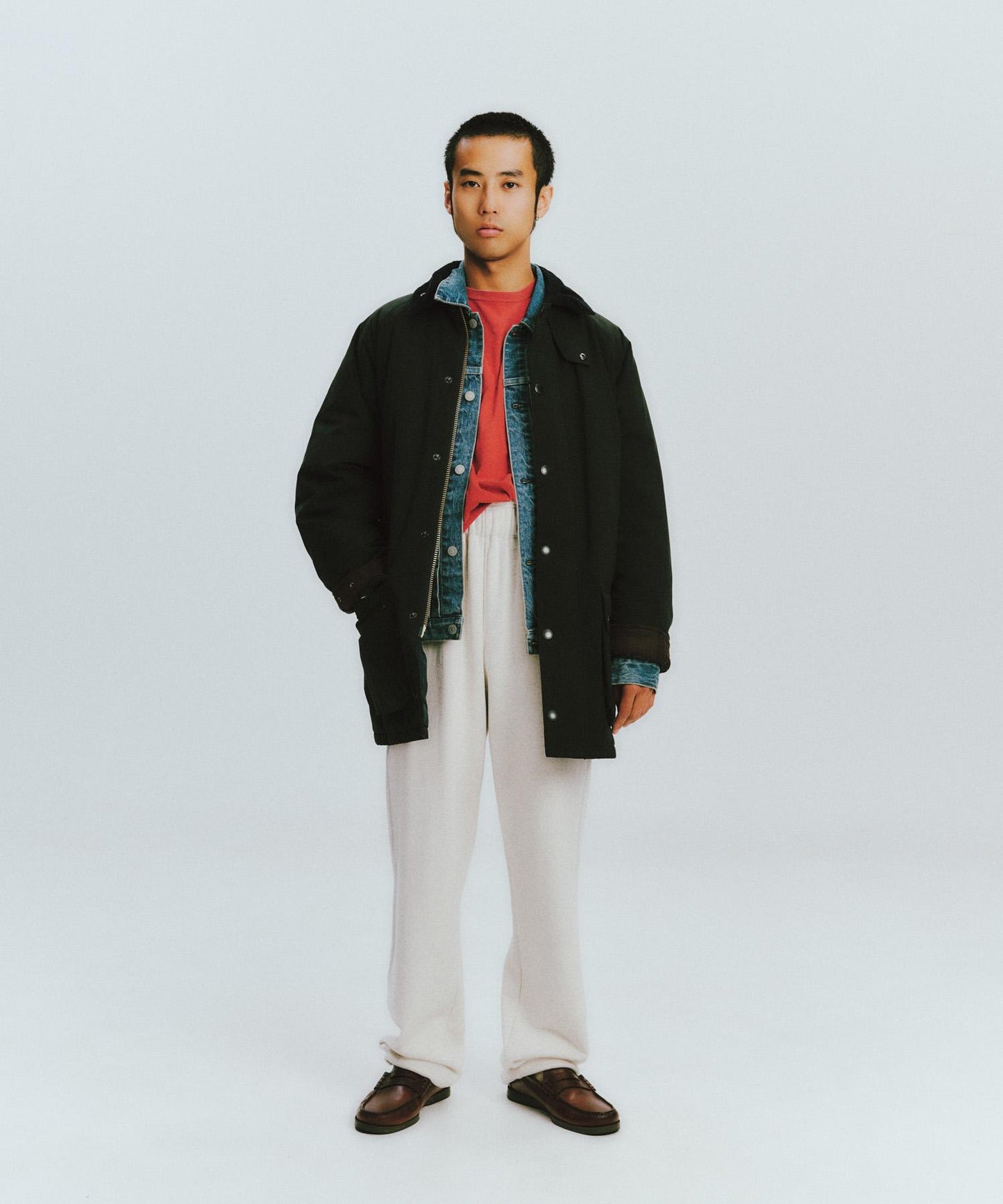 Barbour×URBAN RESEARCH 加厚寬鬆BEAUFORT夾克