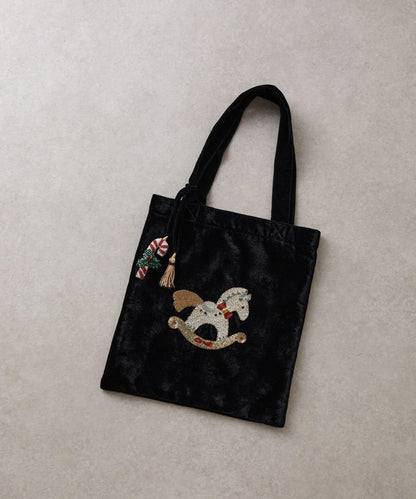 《CITRUS》獨角獸刺繡托特包