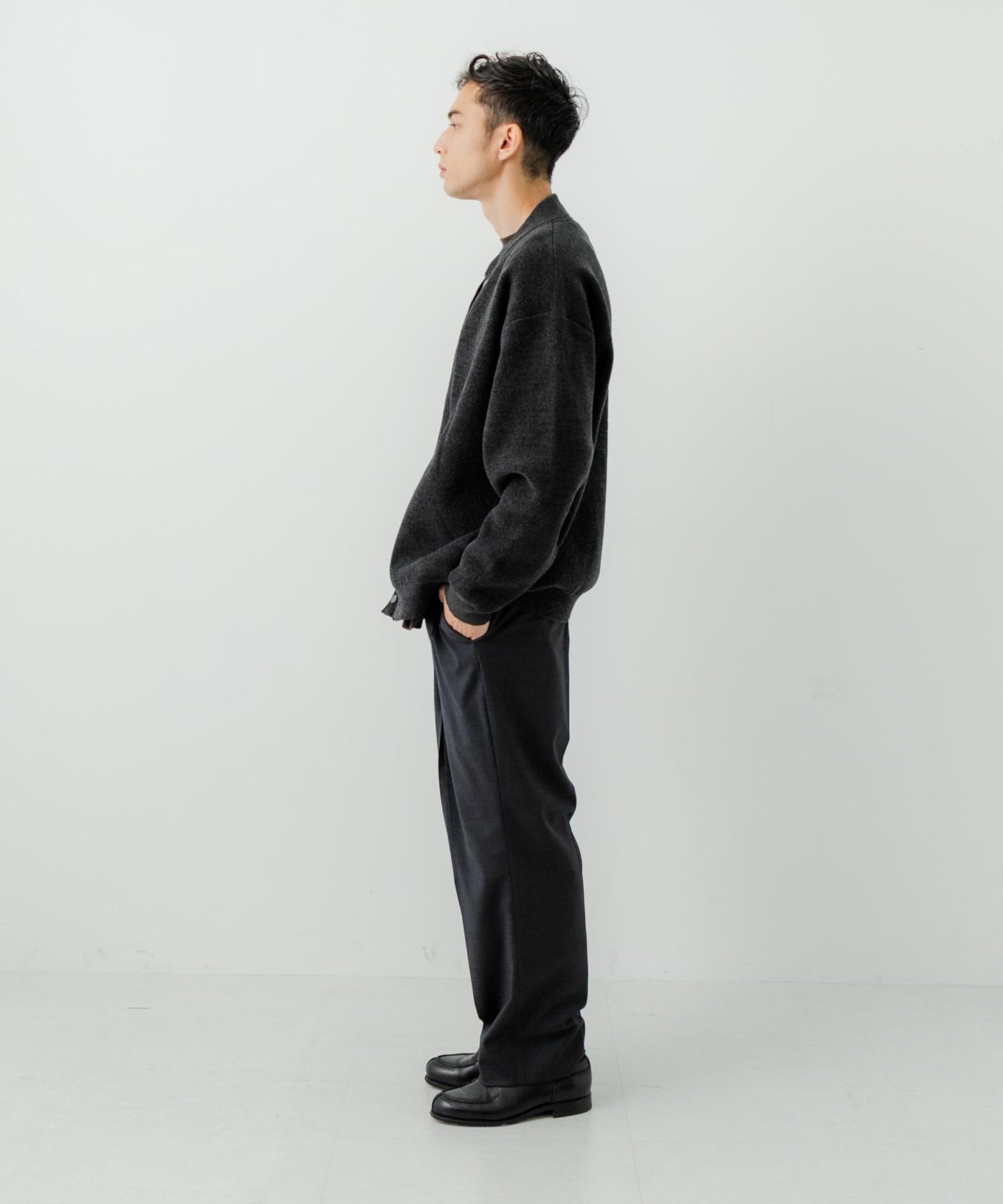 絨線針織開衫
