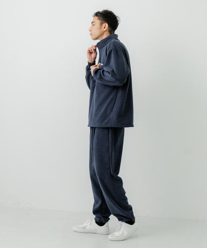THOUSAND MILE×URBAN RESEARCH 針織抓絨半拉鍊套頭衫