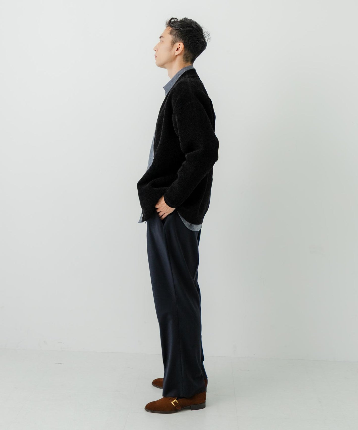 絨線針織開衫