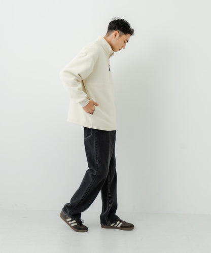 THOUSAND MILE×URBAN RESEARCH 針織抓絨半拉鍊套頭衫