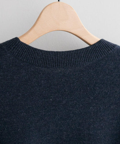 【Discoat】超細羊毛圓領針織衫