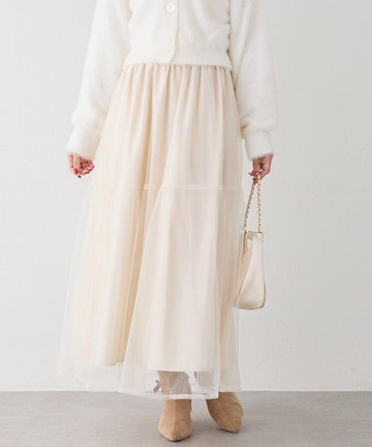 【套裝優惠商品】網紗長裙