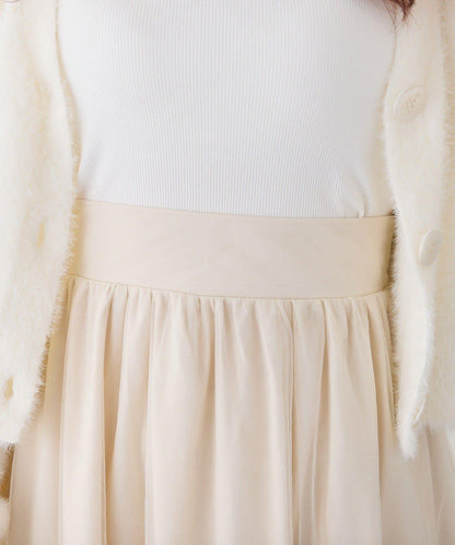 【套裝優惠商品】網紗長裙