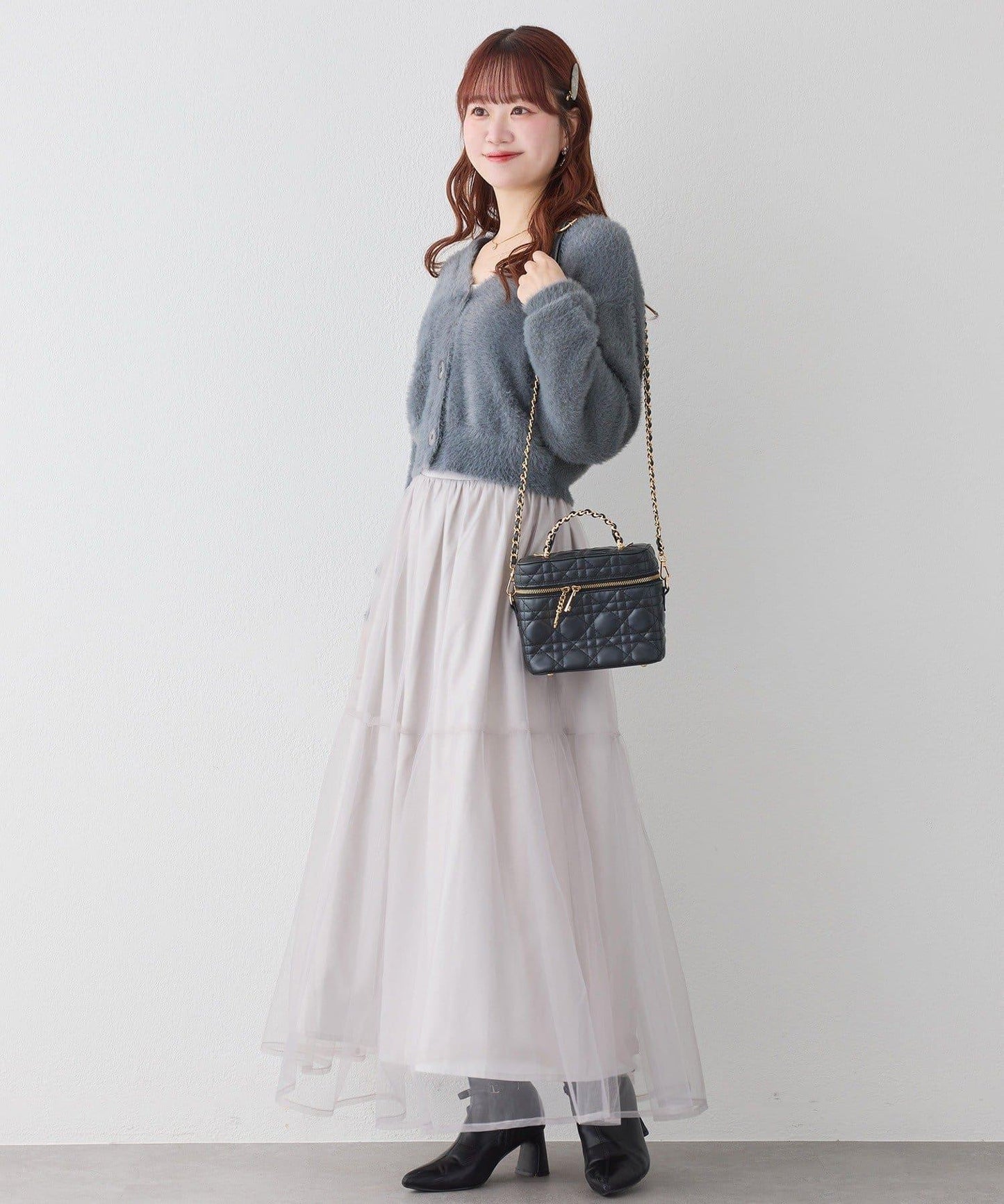 【套裝優惠商品】網紗長裙