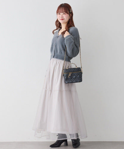 【套裝優惠商品】網紗長裙