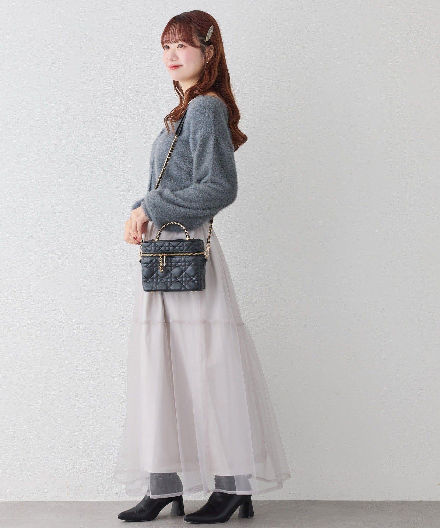 【套裝優惠商品】網紗長裙