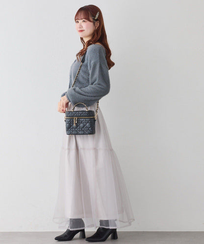 【套裝優惠商品】網紗長裙