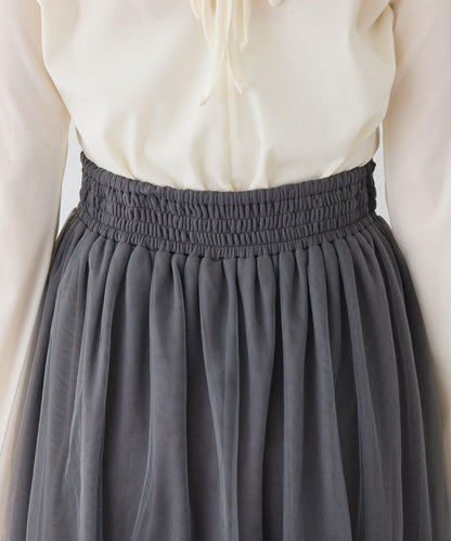 【套裝優惠商品】網紗長裙