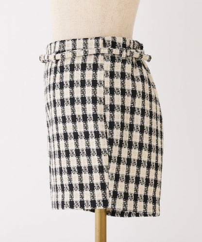 配腰帶休閒短褲