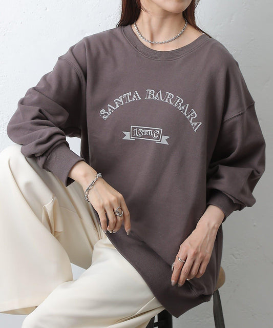 SANTA BARBARA加絨套頭衫
