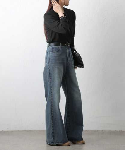 亮片圓領針織上衣