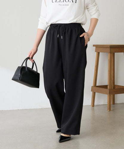 【可調節腰圍】加絨粘合休閒褲