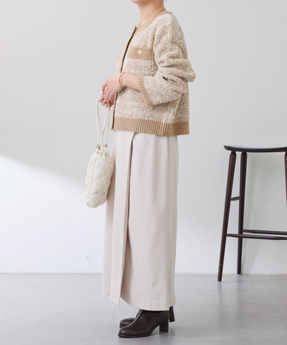 【可調節腰圍】側邊腰帶修身半身裙