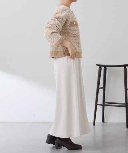 【可調節腰圍】側邊腰帶修身半身裙