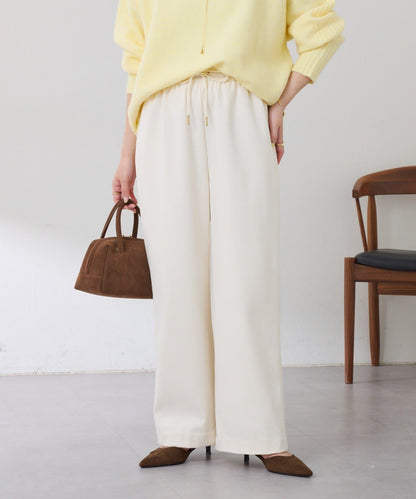 【可調節腰圍】加絨粘合休閒褲