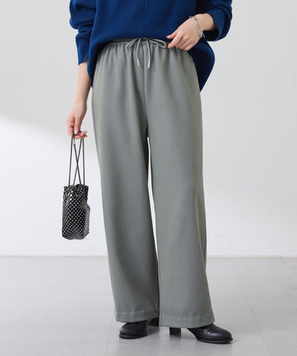 【可調節腰圍】加絨粘合休閒褲