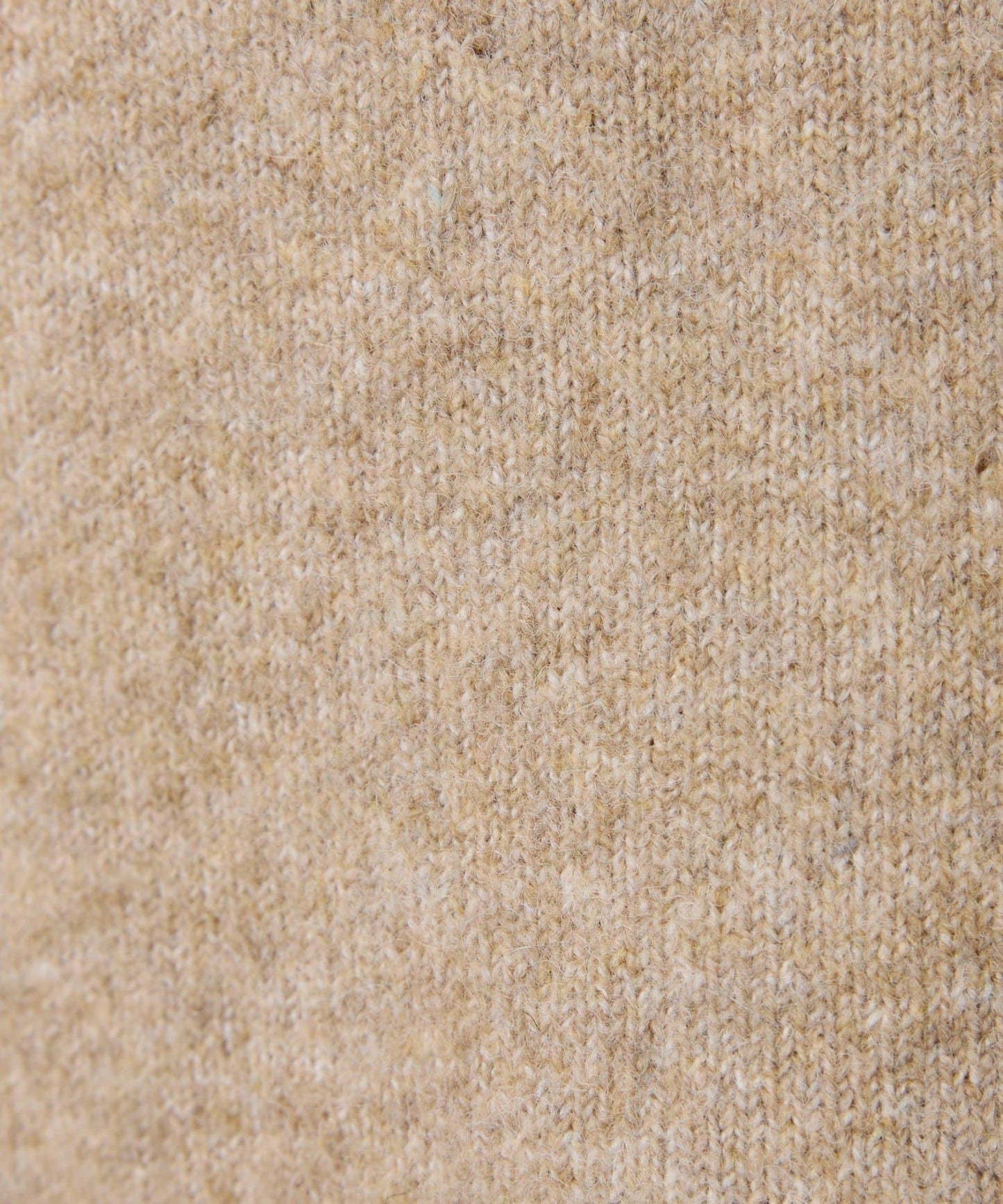 【可水洗針織】羊毛混紡開叉高領針織衫