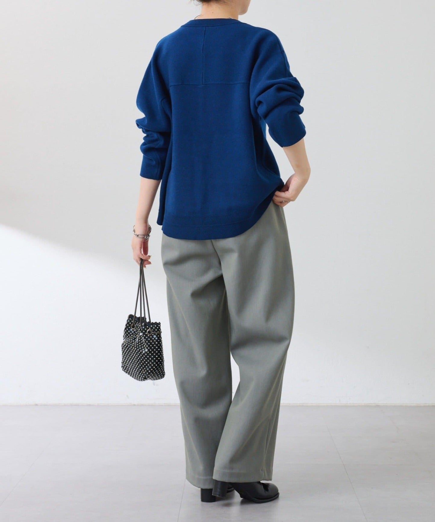 【可調節腰圍】加絨粘合休閒褲