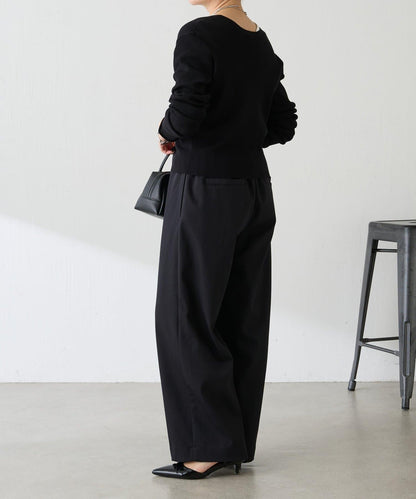 【可調節腰圍】加絨粘合休閒褲